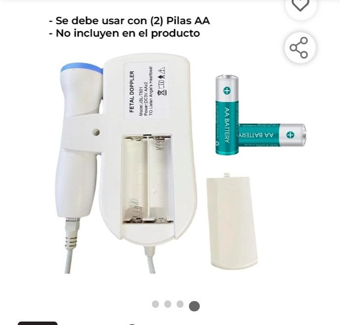 Kit Doppler Fetal Vida Plena —COMBO MATERNIDAD 4 EN 1- Conexión y Bienestar para Mamá y Bebé